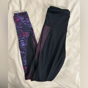 Champion Leggings Tri-Colored with Pockets size XS